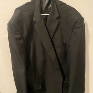Stacy Adams Elegant Black 2 Button Black Blazer